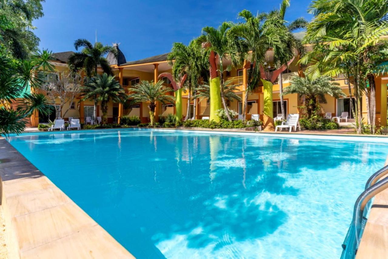 Chambre Lits Jumeaux Supérieure avec Vue sur la Piscine